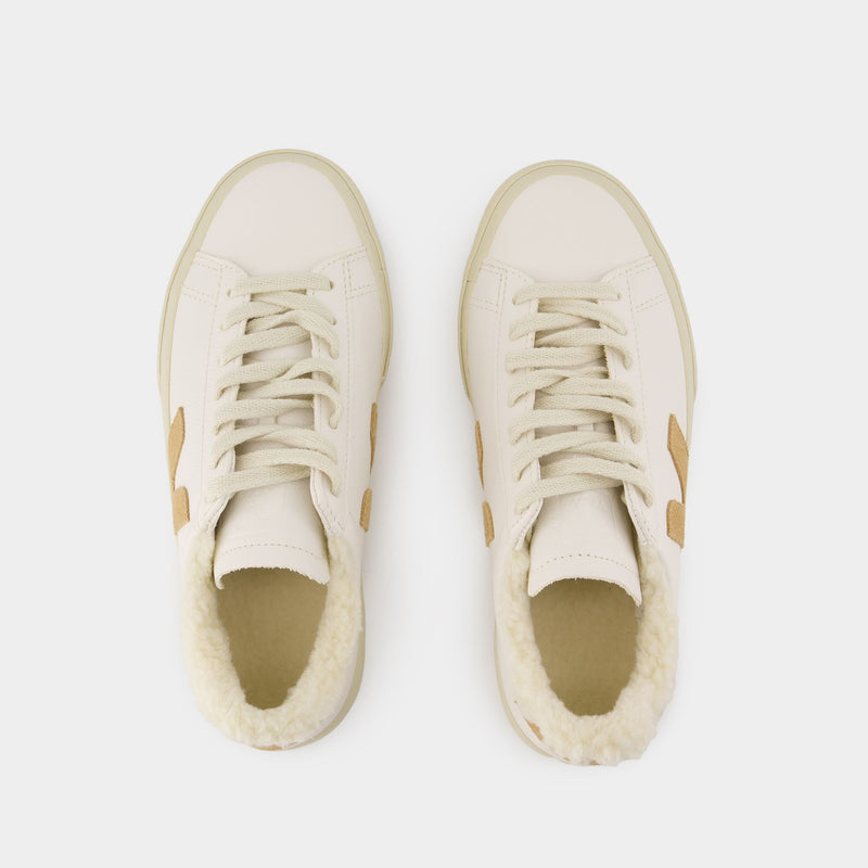 Campo Winter Sneakers - Veja - Leather - White