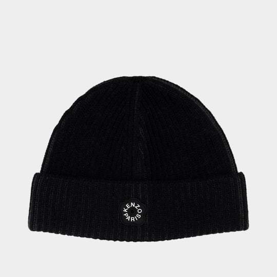 Beanie - Kenzo - Nylon - Black