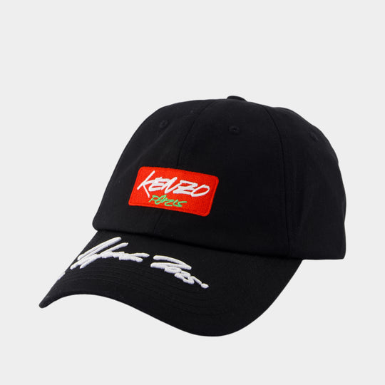 Cap Hat - Kenzo - Nylon - Black