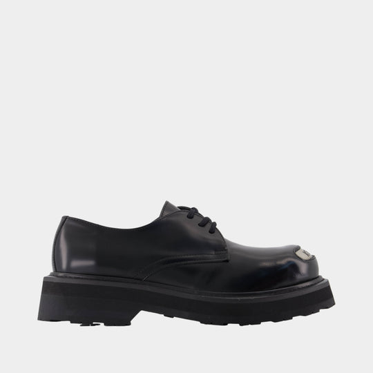 New Kenzo Smile Derbies - Kenzo - Leather - Black