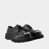 New Kenzo Smile Derbies - Kenzo - Leather - Black
