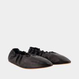 Ballet Ballerinas - Kenzo - Leather - Black