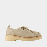 Smile Derbies - Kenzo - Leather - Beige