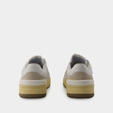 Tennis Low Top Sneakers - Lanvin - Leather - White