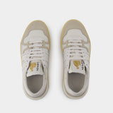 Tennis Low Top Sneakers - Lanvin - Leather - White