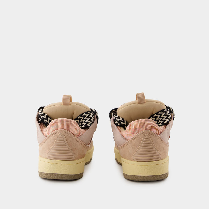 Curb Sneakers - Lanvin - Leather - Pink