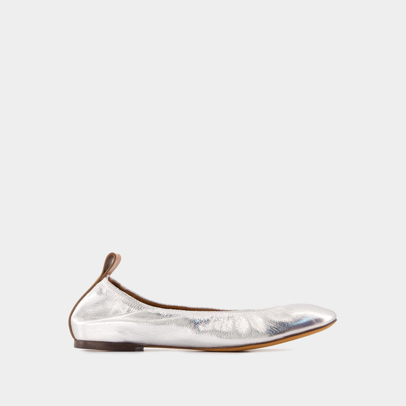 Ballerinas - Lanvin - Leather - Silver