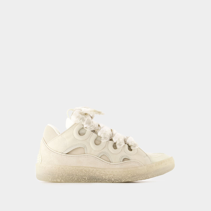 Curb Sneakers - Lanvin - Synthetic - White