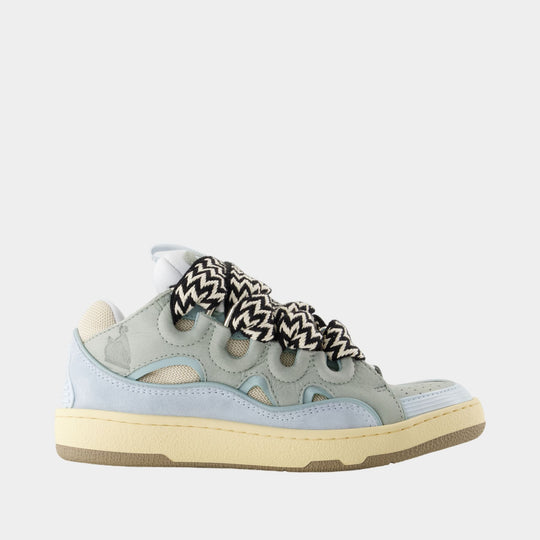 Curb Sneakers - Lanvin - Synthetic - Blue