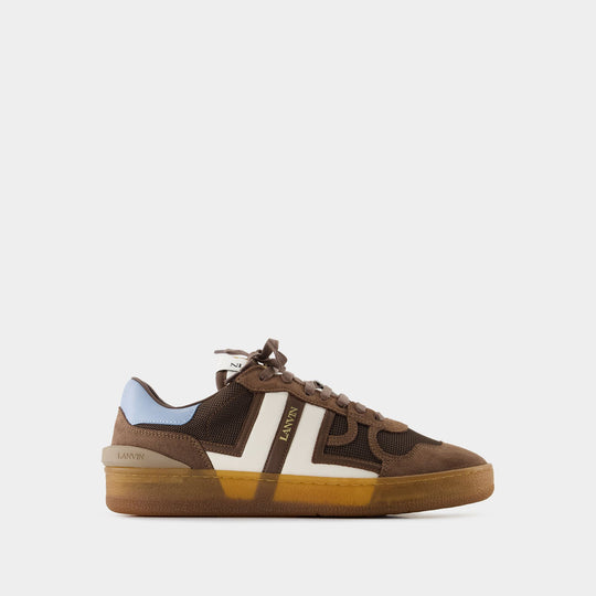 Clay Sneakers - Lanvin - Leather - Brown