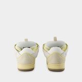 Curb Sneakers - Lanvin - Leather - White