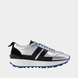 Bumpr Sneakers - Lanvin - Leather - Silver