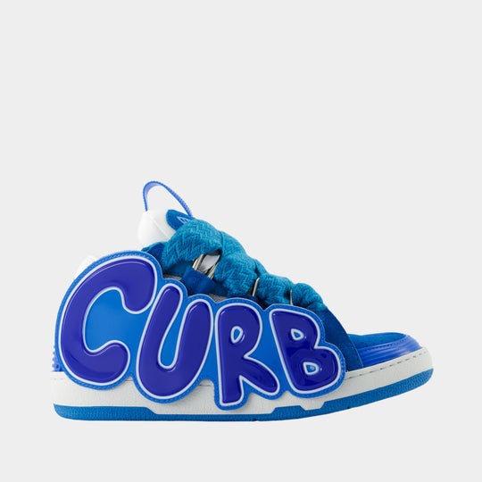 Curb Sneakers - Lanvin - Synthetic - Blue