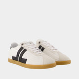 Glen Sneakers - Lanvin - Leather - White