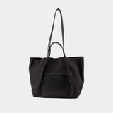 Catch By Shopper Bag - Lanvin - Leather - Black
