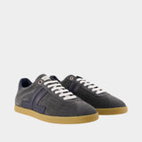Glen Sneakers - Lanvin - Leather - Grey