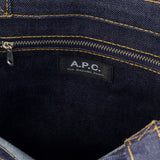 Tote Axel Small - A.P.C. - Cotton - Blue