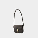 Grace Small Crossbody - A.P.C. - Leather - Anthracite