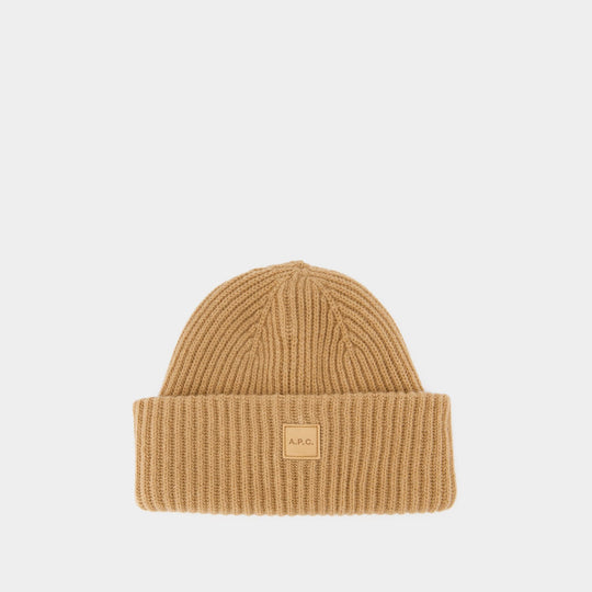 Michelle Beanie - A.P.C. - Wool - Camel