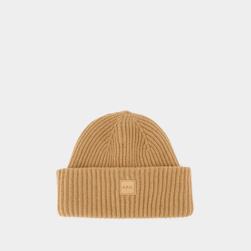 Michelle Beanie - A.P.C. - Wool - Camel