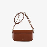 Grace Chaine Clutch - A.P.C. - Leather - Brown