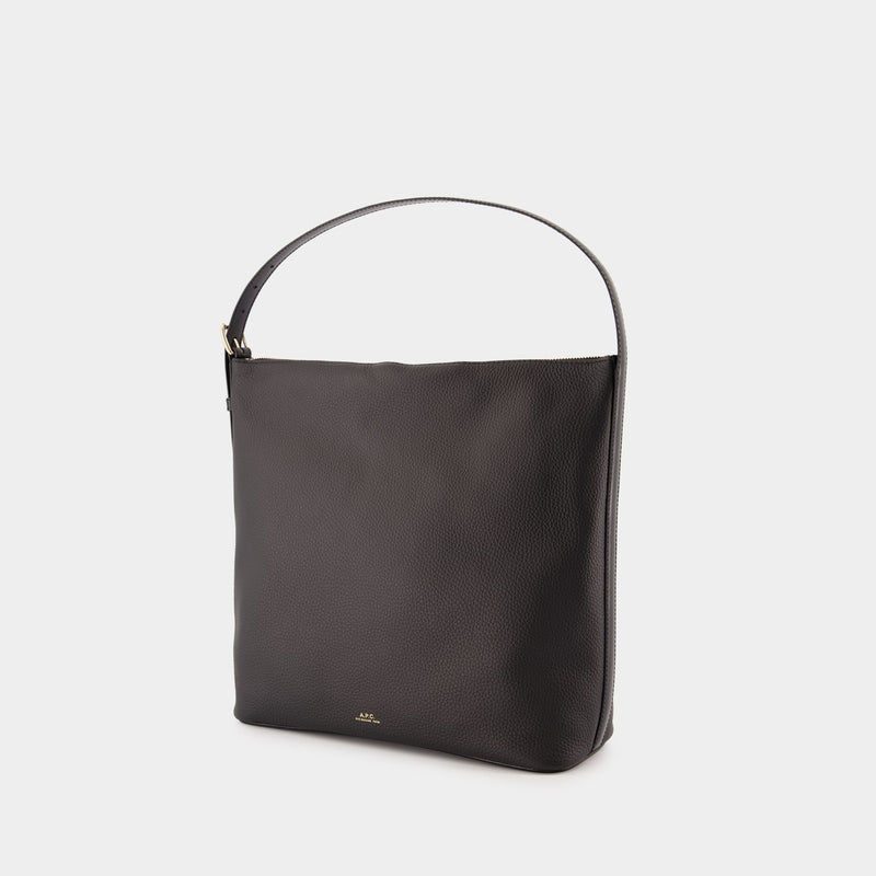 Vera Shoulder Bag - A.P.C. - Leather - Black