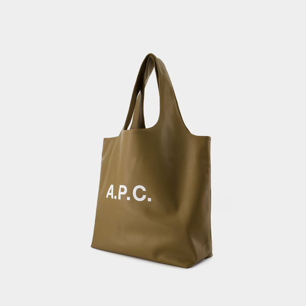Ninon Tote Bag - A.P.C. - Synthetic Leather - Khaki