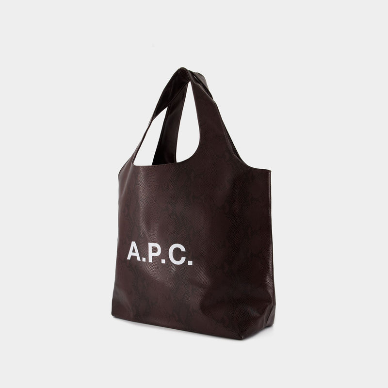 Ninon Tote Bag - A.P.C. - Synthetic Leather - Blackberry