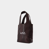 Ninon Small Tote Bag - A.P.C. - Synthetic Leather - Blackberry