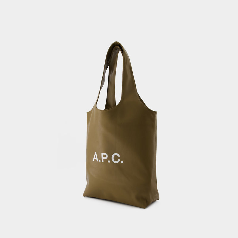 Ninon Small Tote Bag - A.P.C. - Synthetic Leather - Khaki