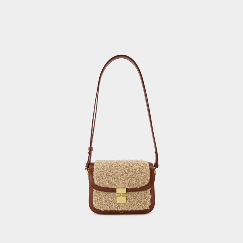 Grace Small Crossbody - A.P.C. - Synthetic - Hazelnut