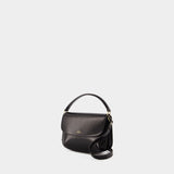 Sarah Mini Shoulder Bag - A.P.C. - Leather - Black