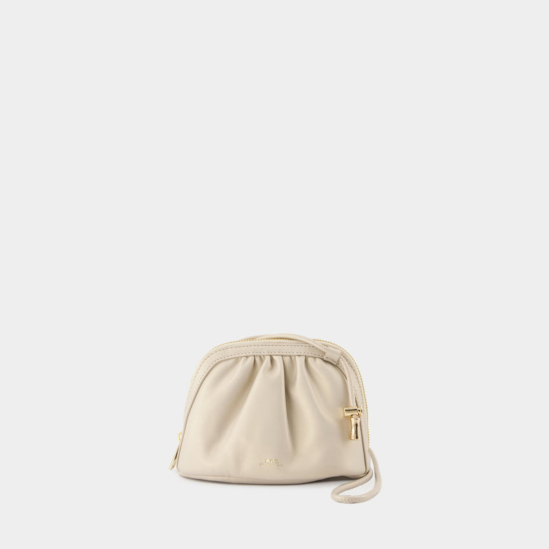 Ninon Small Clutch - A.P.C. - Pvc - Gold