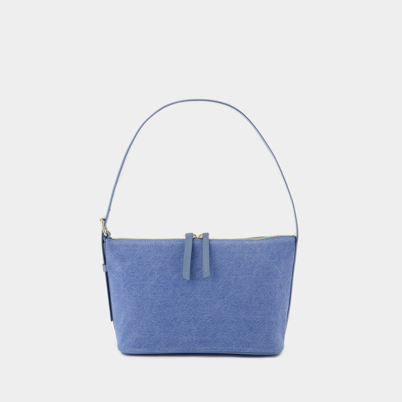 Vera Shoulder Bag - A.P.C. - Cotton - Blue