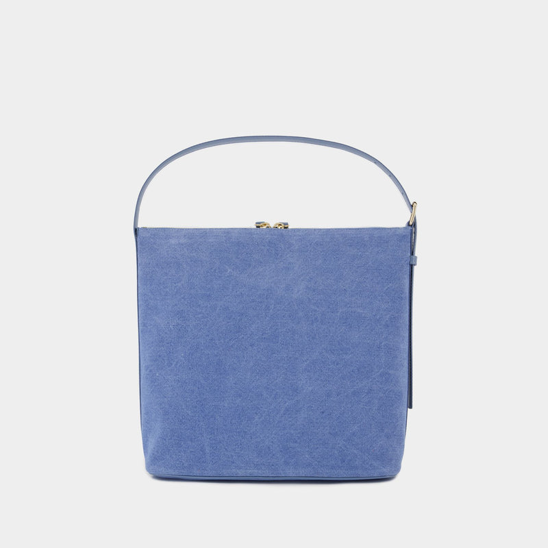 Vera Shoulder Bag - A.P.C. - Cotton - Blue