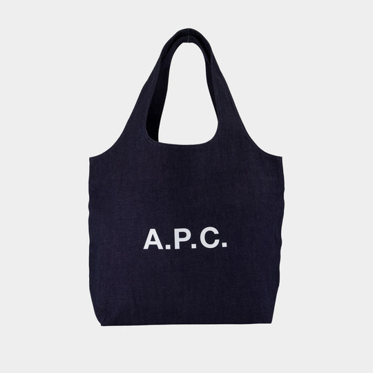Ninon Tote Bag - A.P.C. - Cotton - Blue