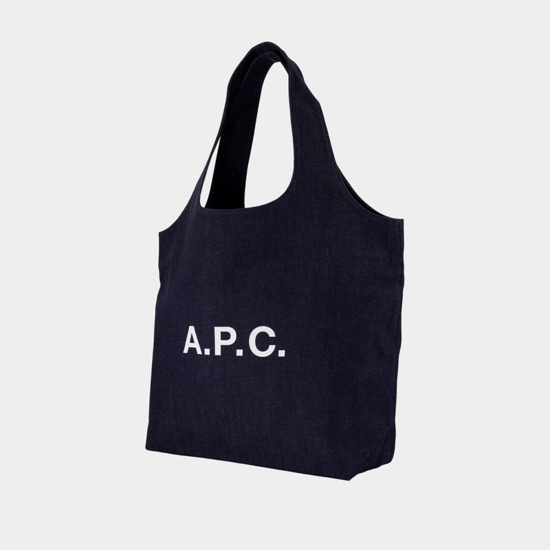 Ninon Tote Bag - A.P.C. - Cotton - Blue