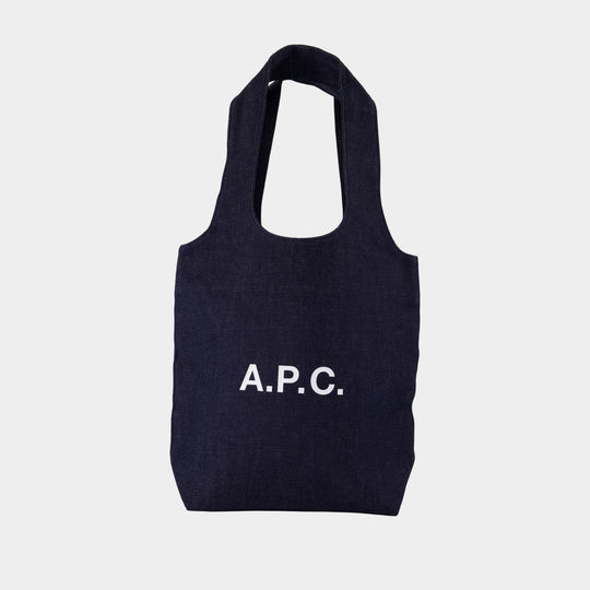 Ninon Small Shopper Bag - A.P.C. - Cotton - Blue