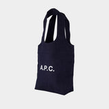 Ninon Small Shopper Bag - A.P.C. - Cotton - Blue