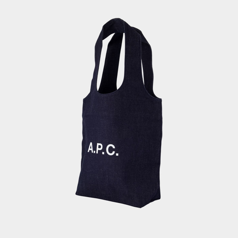 Ninon Small Shopper Bag - A.P.C. - Cotton - Blue