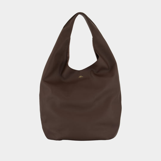 Le Neige Shopper Bag - A.P.C. - Leather - Brown