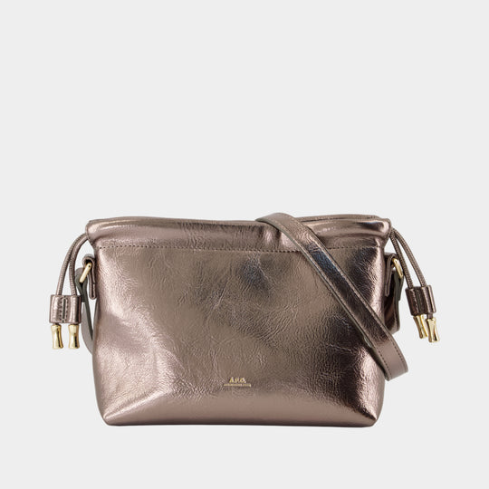 Ninon Mini Shoulder Bag - A.P.C. - Synthetic - Metallic