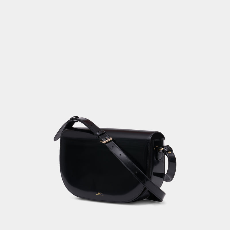 Le B Side Shoulder Bag - A.P.C. - Leather - Black