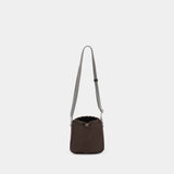 Backstage Crossbody - A.P.C. - Nylon - Brown