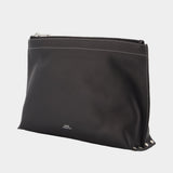 Neige Clou Vanity Case - A.P.C. - Leather - Black