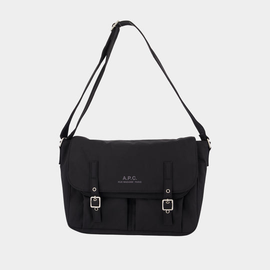 Messenger Archive Crossbody - A.P.C. - Synthetic - Black