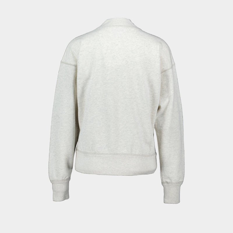 Moby Gz Hoodie - Isabel Marant - Cotton - White