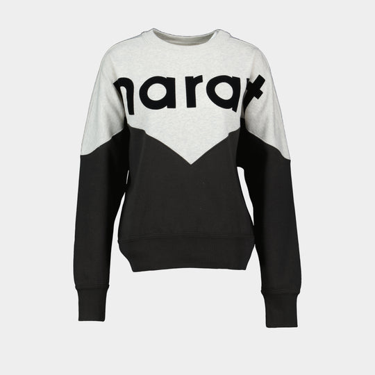 Houston Gz sweatshirt - Isabel Marant - Cotton - Black
