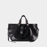 Wardy Gd Shoulder Bag - Isabel Marant - Leather - Black