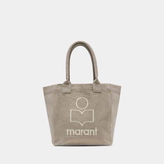 Yenky Small Tote Bag - Isabel Marant - Cotton - Beige